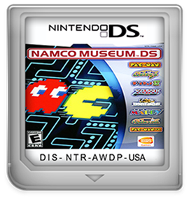 Namco Museum DS - Fanart - Cart - Front