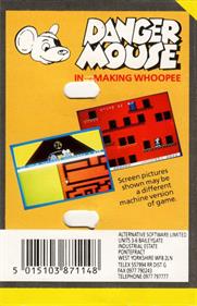 Danger Mouse in Making Whoopee! - Box - Back Image