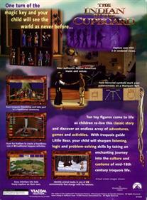 The Indian in the Cupboard - Box - Back Image