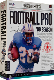Front Page Sports: Football Pro '96 Season - Box - 3D Image