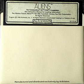 Aliens: The Computer Game (US Version) - Disc Image