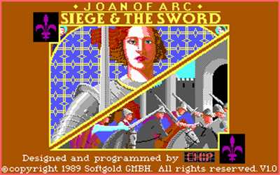 Joan of Arc: Siege & the Sword - Screenshot - Game Title Image
