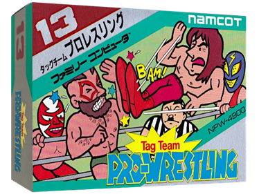Tag Team Wrestling - Box - 3D Image