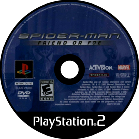 Spider-Man: Friend or Foe - Disc Image