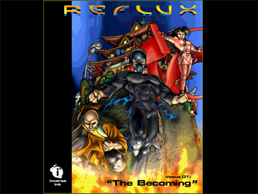 Reflux: Issue.01: The Becoming - Screenshot - Game Title Image