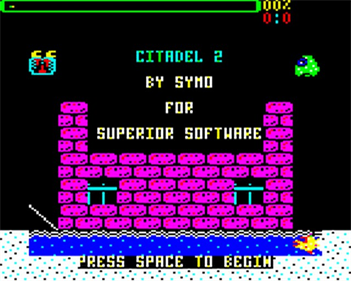 Citadel 2 - Screenshot - Game Title Image