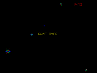 Space Duel - Screenshot - Game Over