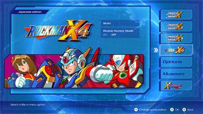 Mega Man X: Legacy Collection - Screenshot - Game Select Image