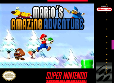 Mario's Amazing Adventure - Box - Front Image