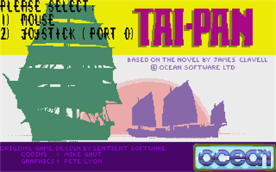 Tai-Pan - Screenshot - Game Title Image