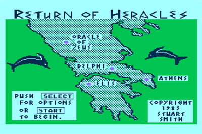 The Return of Heracles - Screenshot - Game Title Image