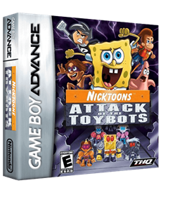 Nicktoons: Attack of the Toybots - Box - 3D Image