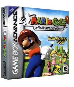 Mario Golf: Advance Tour - Box - 3D Image