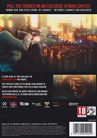 Hitman: Sniper Challenge - Fanart - Box - Back Image