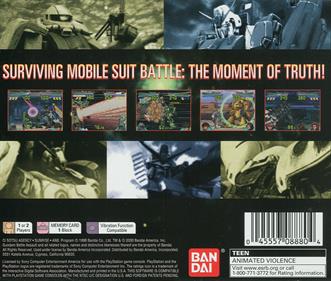 Gundam Battle Assault - Box - Back Image