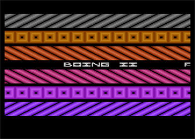 Boing II - Screenshot - Game Title Image