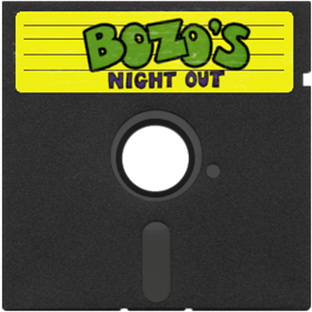 Bozo's Night Out - Fanart - Disc Image