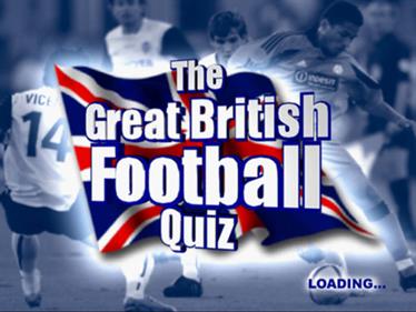 The Great British Football Quiz - Screenshot - Game Title Image