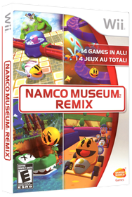 Namco Museum Remix - Box - 3D Image