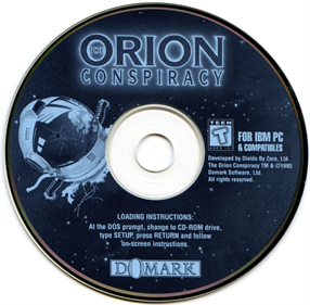 The Orion Conspiracy - Disc Image