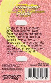 Fighter Pilot (Interceptor Software) - Box - Back Image