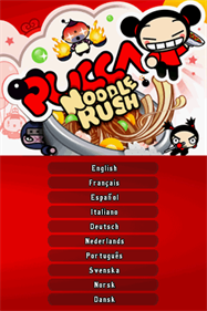 Pucca: Noodle Rush - Screenshot - Game Title Image