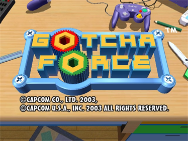 Gotcha Force - Screenshot - Game Title Image