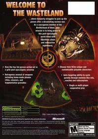 Fallout: Brotherhood of Steel - Box - Back Image