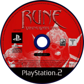 Rune: Viking Warlord - Disc Image