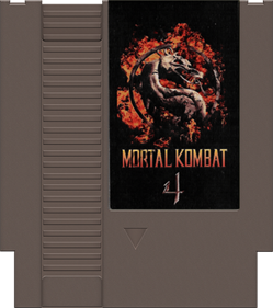 Mortal Kombat 4 - Cart - Front Image