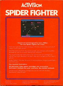 Spider Fighter - Box - Back Image
