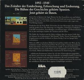 The Seven Cities of Gold - Box - Back Image