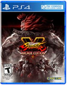Street Fighter V: Arcade Edition - Box - Front - Reconstructed