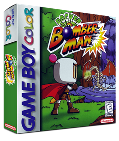 Pocket Bomberman - Box - 3D Image