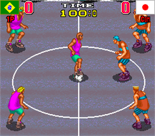 Back Street Soccer - Screenshot - Gameplay Image