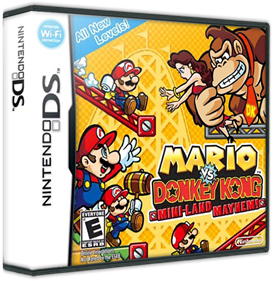 Mario vs. Donkey Kong: Mini-Land Mayhem! - Box - 3D Image