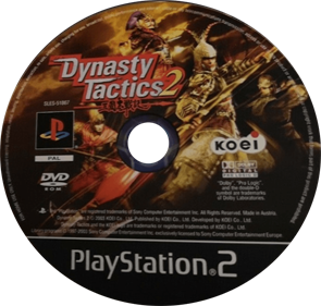 Dynasty Tactics 2 - Disc Image