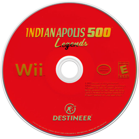 Indianapolis 500 Legends - Disc Image