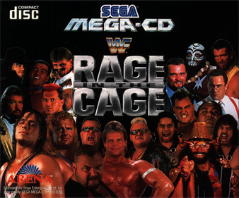 WWF Rage in the Cage - Box - Front Image