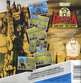 Count Duckula in No Sax Please: We're Egyptian - Box - Back Image