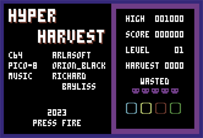 Hyper Harvest - Screenshot - Game Title Image