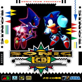 Sonic CD (2012) - Box - Front - Reconstructed Image