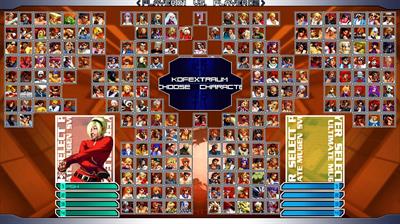 The King of Fighters: EX Unlimited Match Plus - Screenshot - Game Select Image