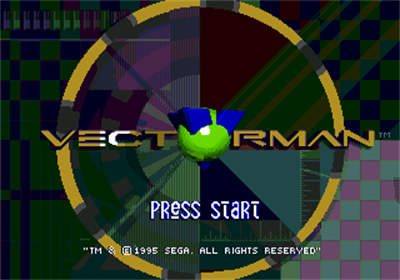 Vectorman - Screenshot - Game Title Image