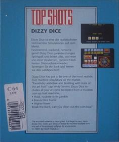 Dizzy Dice - Box - Back Image