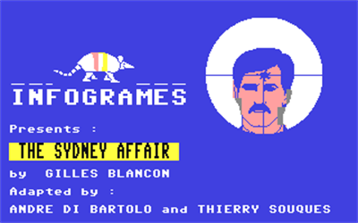 The Sydney Affair - Screenshot - Game Title Image