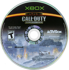 Call of Duty: Finest Hour - Disc Image