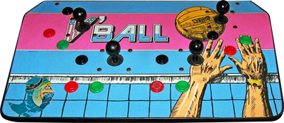 U.S. Championship V'Ball - Arcade - Control Panel Image