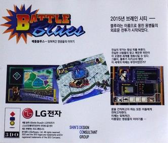 Battle Blues - Box - Back Image