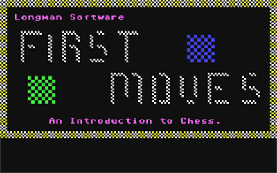 First Moves - Screenshot - Game Title Image
